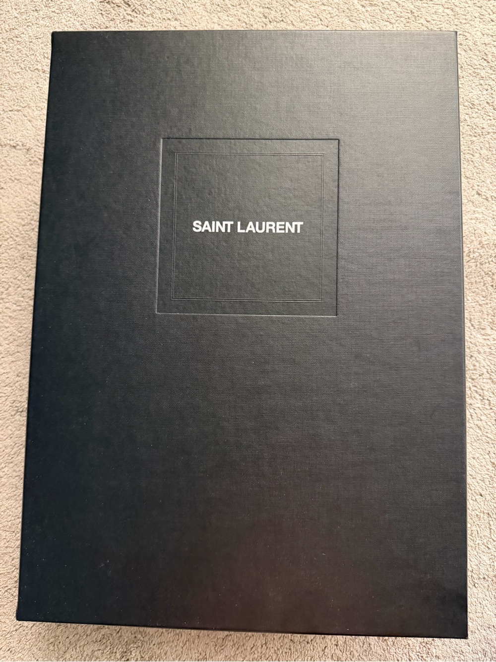 Saint Laurent Black Leather Tall Boots size 39 - Picture 4 of 5